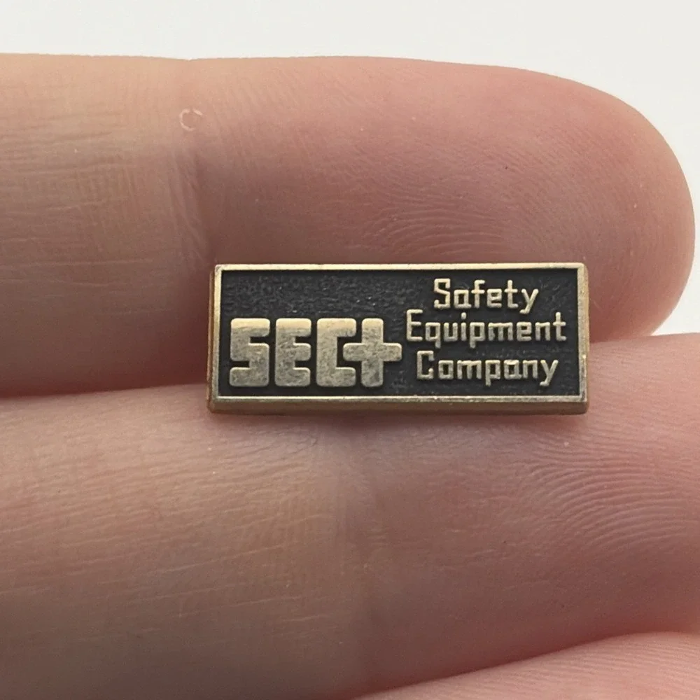 SEC Plus Safety Equipment Company Lapel Hat Pin